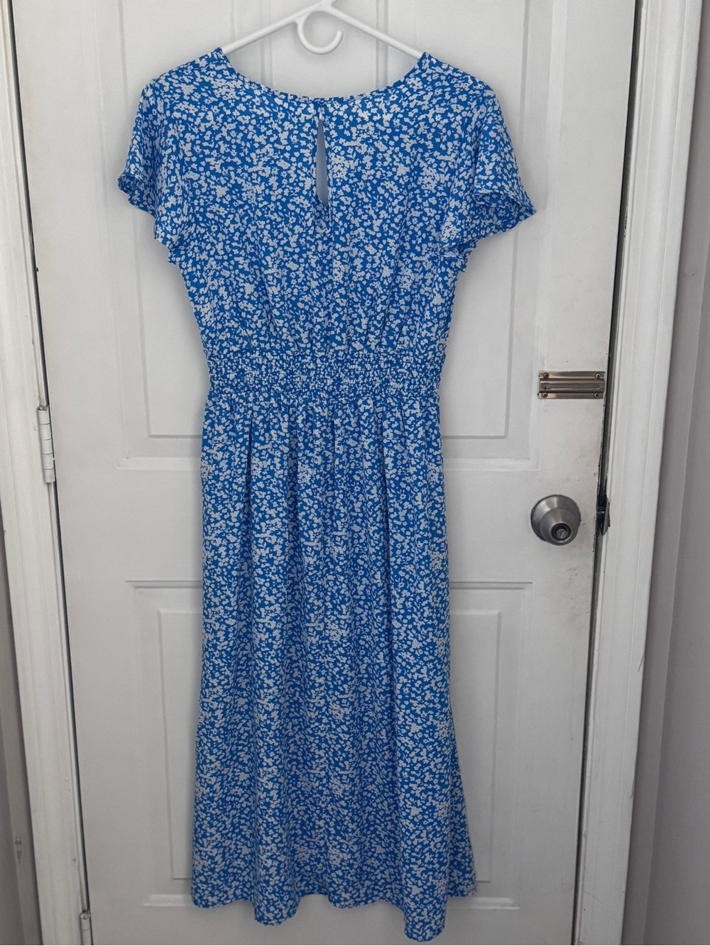 Sienna Sky Blue Floral Maxi Dress